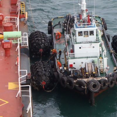 CCS GL 0.05Mpa ممتص الصدمات الهوائي لقارب الصيد