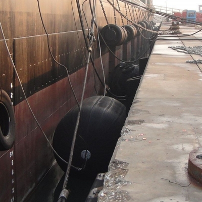 SGS 50Kpa تعويم الحاجز لـ Jetty Hot Sale Natant Rubber Floater