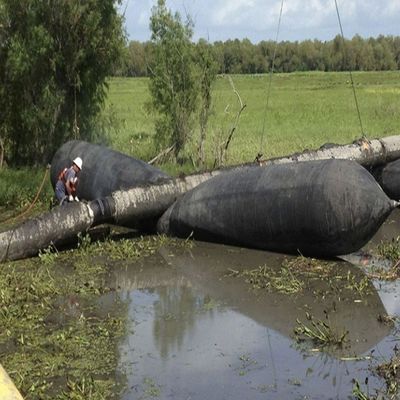 وسائد هوائية أسطوانية من المطاط البحري للأرصفة