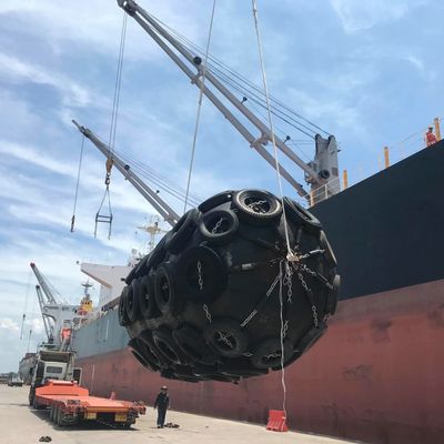 ISO17357 50 كيلو باسكال 80 كيلو باسكال نوع يوكوهاما درابزين هوائي قابل للنفخ