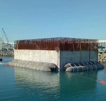 إطلاق ورفع للوسادة الهوائية البحرية المطاطية الهوائية ذات الضغط العالي لسفينة الشحن