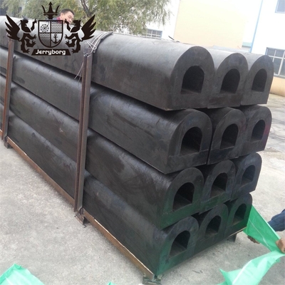 D نوع المطاط المضرب عالية الجودة Jetty Fender المطاط البحري D شكل رصيف الميناء