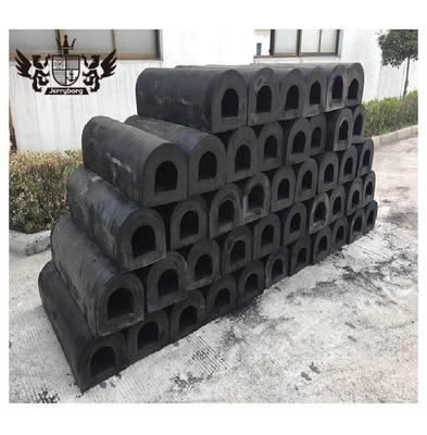 D نوع المطاط المضرب عالية الجودة Jetty Fender المطاط البحري D شكل رصيف الميناء