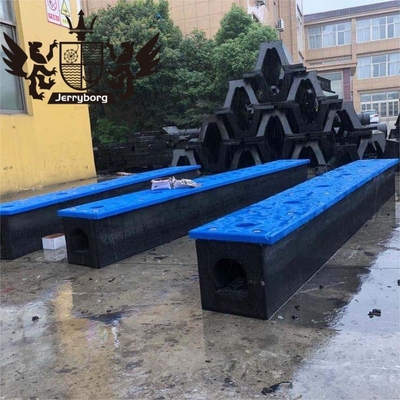 D نوع المطاط المضرب عالية الجودة Jetty Fender المطاط البحري D شكل رصيف الميناء
