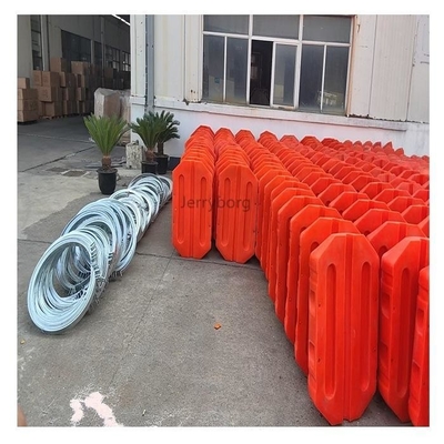 LLDPE أنابيب بلاستيكية العلامة العلامة العائمة العائمة الحاجز
