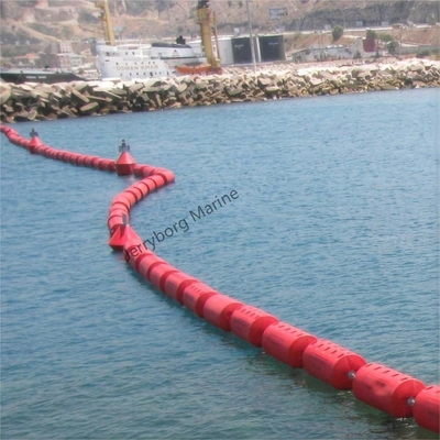 LLDPE البلاستيك التشغيل الدواري قناة التجريف الطافية قوارب العربة العائمة حاجز البحر