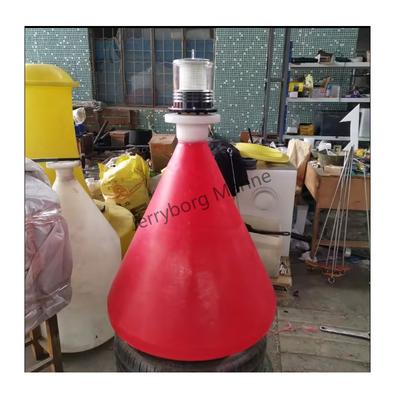 مادة LLDPE العائمة مع علامة العلامة العليا والضوء الشمسي لسلامة الموانئ والموانئ