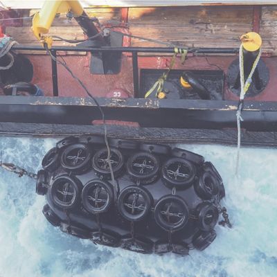 درابزين مطاطي هوائي متين من الاتحاد الأوروبي لمخزن إرساء السفن المؤقت