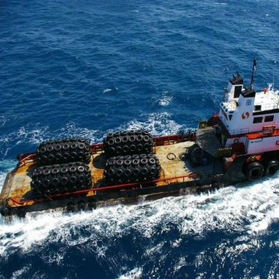 ISO17358 CCS يوكوهاما درابزين هوائي لحاجز مطاطي قابل للنفخ
