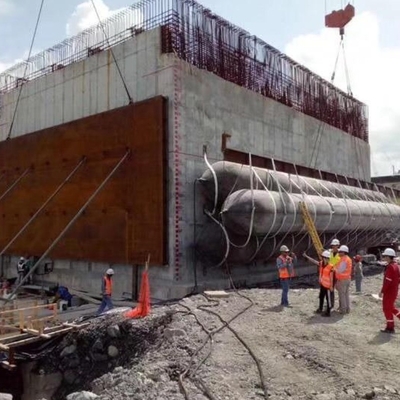 0.8m * 12m سفينة إطلاق أكياس هوائية مطاطية من المطاط الطبيعي مع شهادة CCS