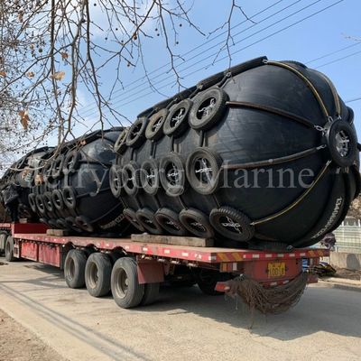 ارتفاع ضغط 80kpa يوكوهاما لرسو السفن درابزين المطاط البحري