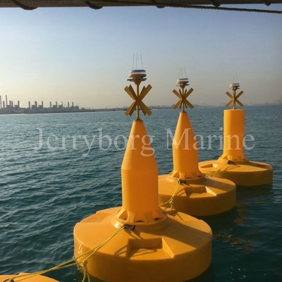 عائمة عائمة مخصصة الحجم تحذير الأمان علامة البحرية HDPE ملاحة العوامة