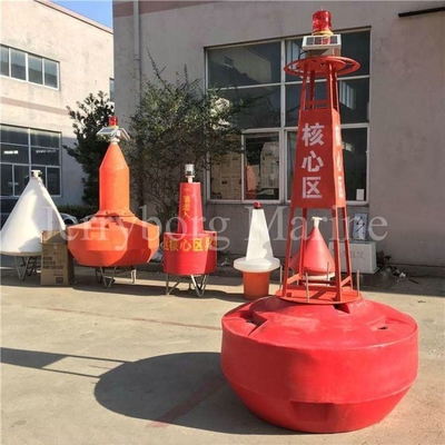عائمة عائمة مخصصة الحجم تحذير الأمان علامة البحرية HDPE ملاحة العوامة