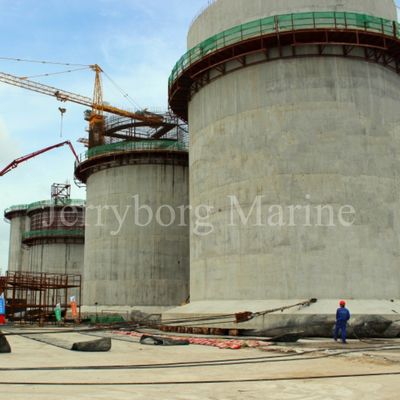 الأوزان الثقيلة ذات السعة العالية لرفع الوسادة الهوائية المطاطية للسفن العائمة