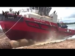 الوسادة الهوائية البحرية لرفع سفينة الإنقاذ الوسادة الهوائية لإطلاق السفينة